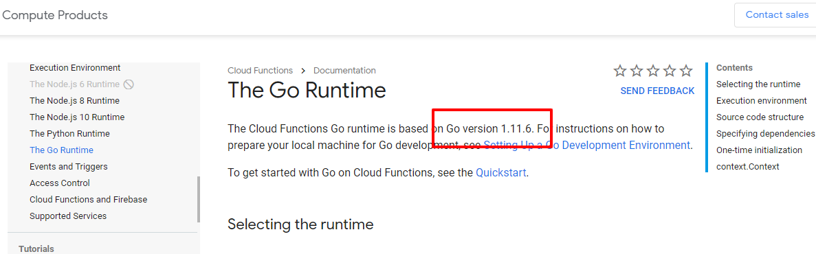 The Go Runtime     Cloud Functions Documentation     Google Cloud.png