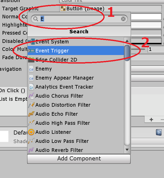 Event Triggerの追加方法 Event Triggerの追加方法
