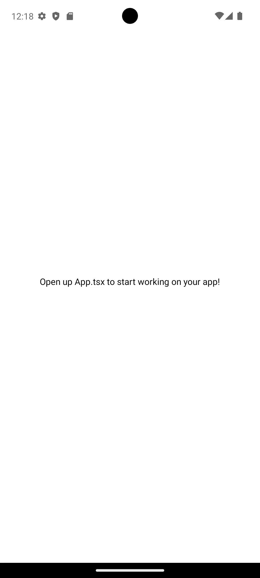 アプリ起動画面