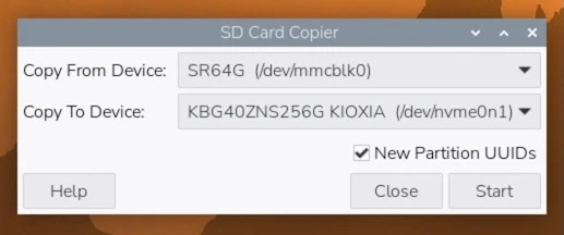 SD Card Copier