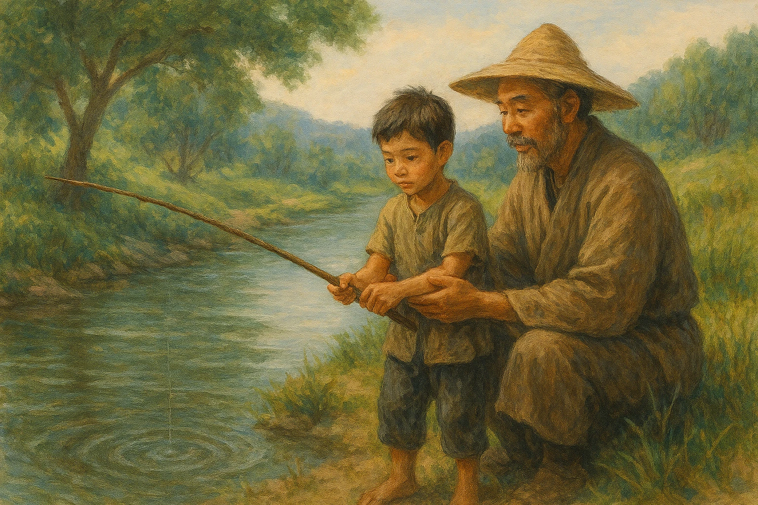 魚を与えるのではなく、釣り方を教えよ