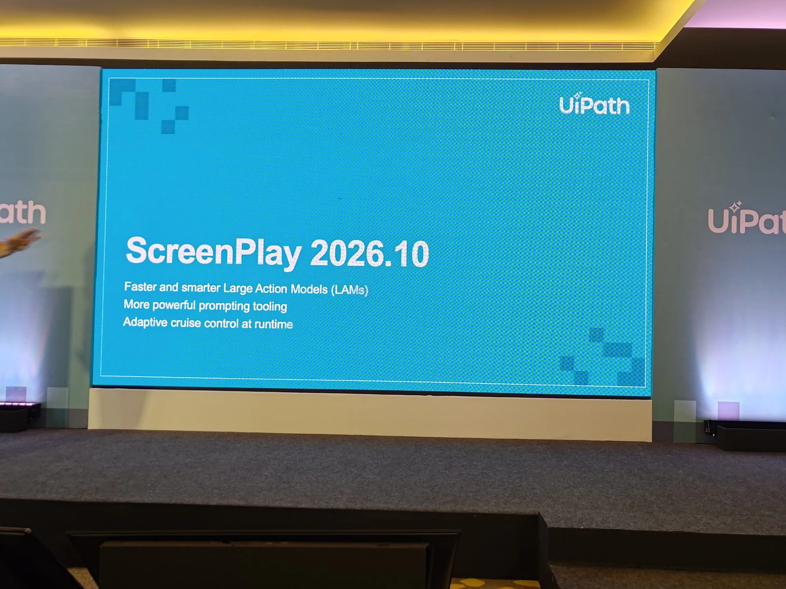 ScreenPlay 2026.10 — Faster and smarter Large Action Models、More powerful prompting tooling、Adaptive cruise control at runtime