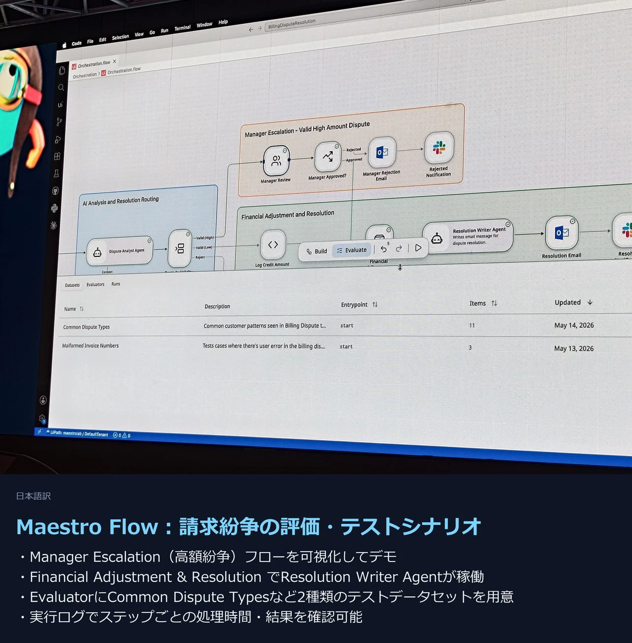 Maestro Flow — 評価・テストシナリオ