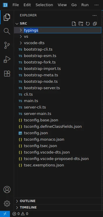 vscodeエクスプローラのTabキーの挙動