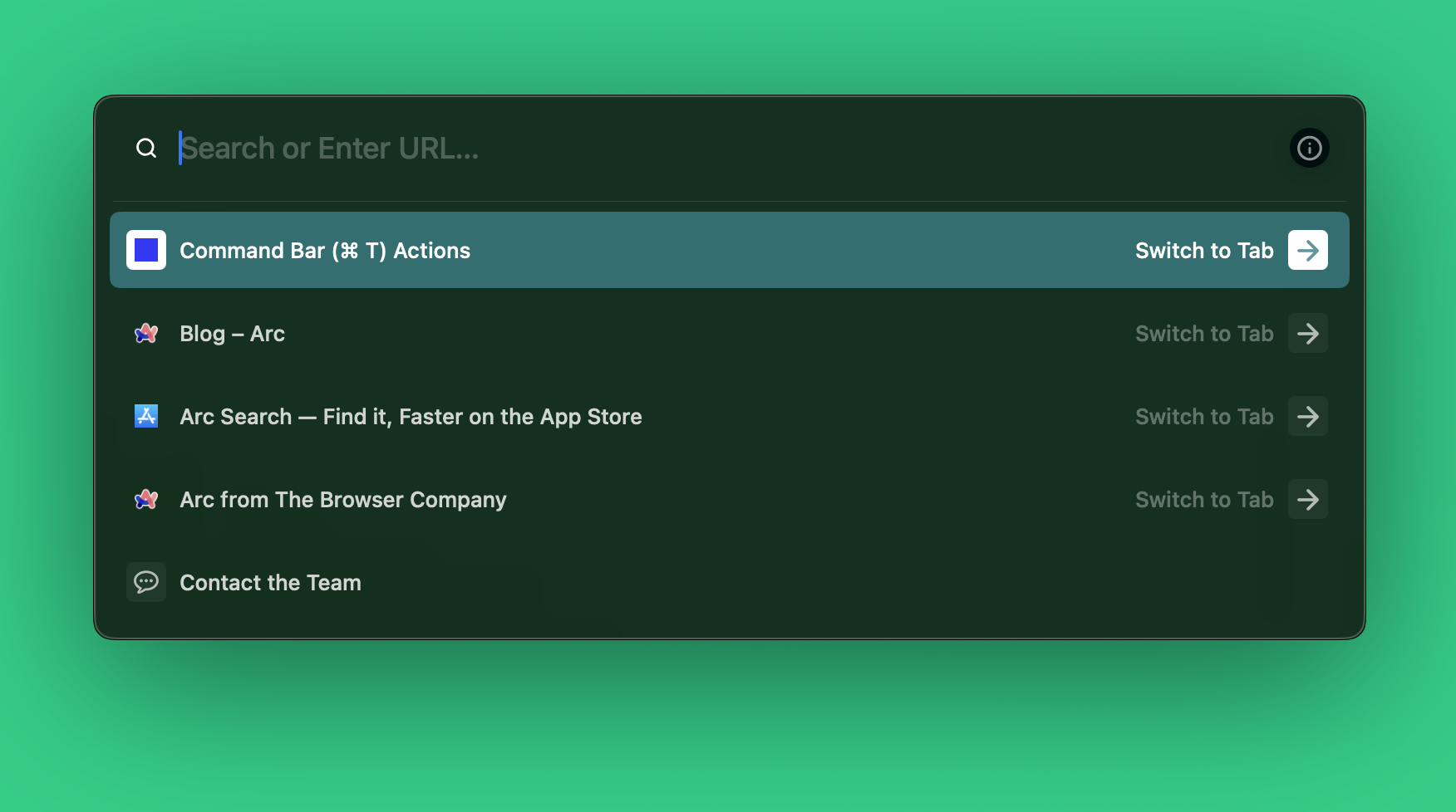 コマンドパレット