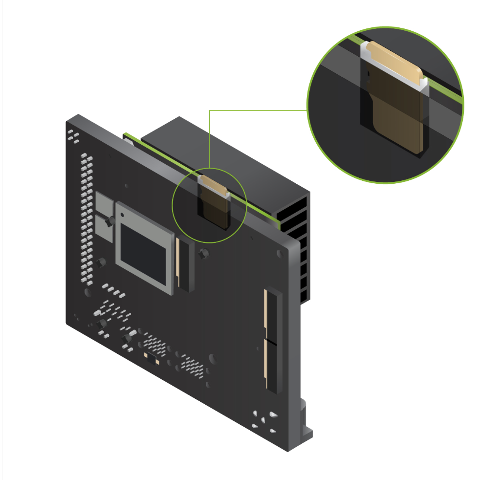 SDカードのスロット