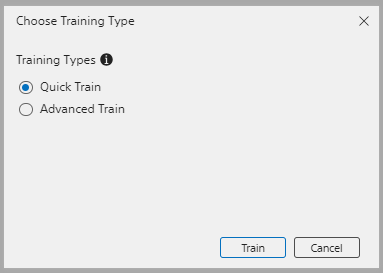 Training types