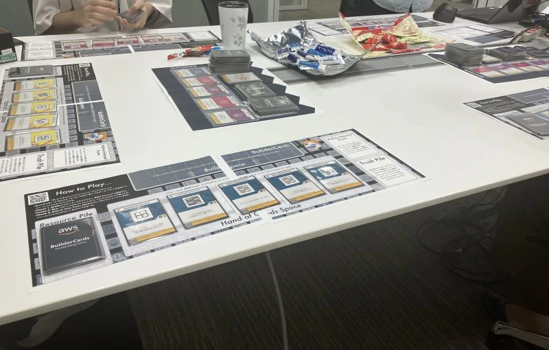 BuilderCardsプレイ中