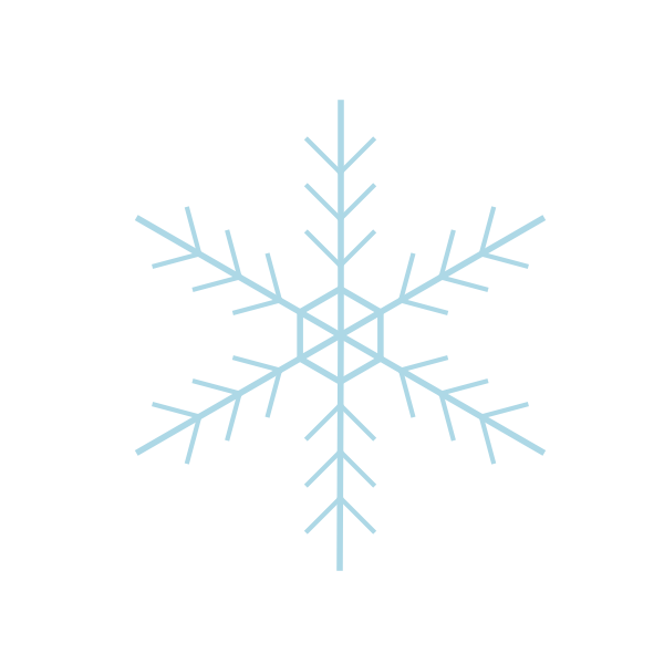 「雪の結晶の基本模様」 画像