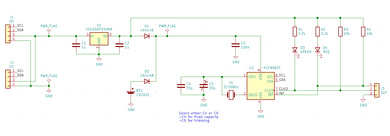 M5atom M5stack Core 用の I2c リアルタイムクロック基板を作って動かす Qiita M5atom M5stack Core 用の I2c リアルタイムクロック基板を作って動かす Qiita