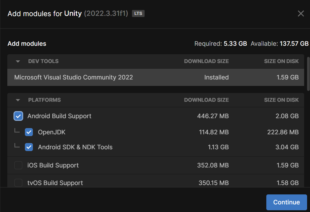 Unity Hub Install