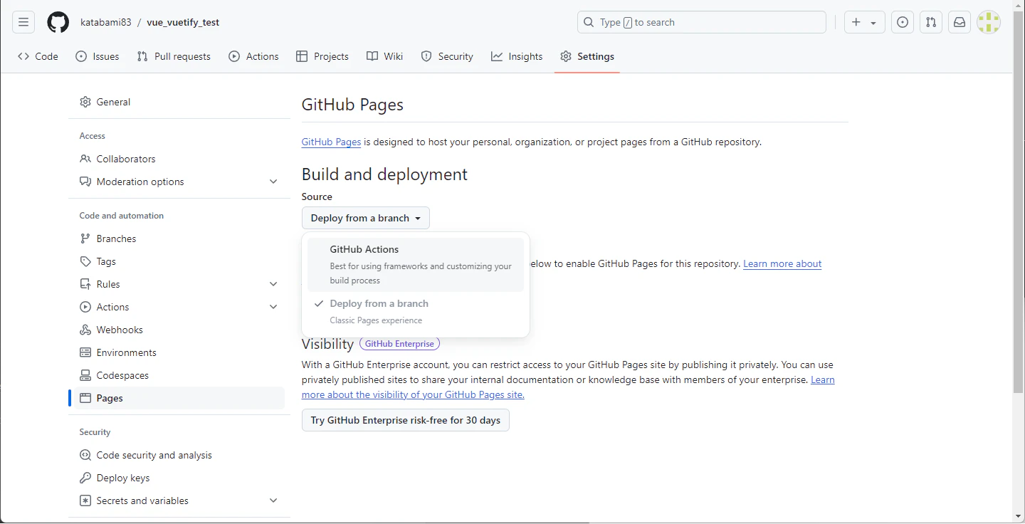 GitHub Pages