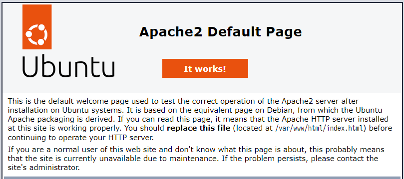 Webページの表示例