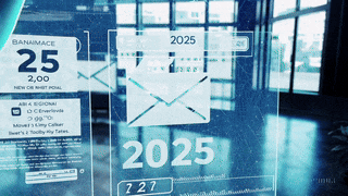 Futuristic AI Office