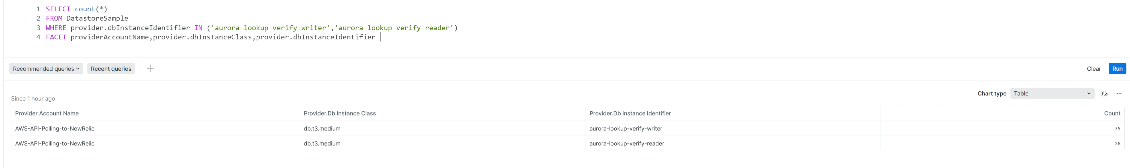 API PollingでのDatastoreSample