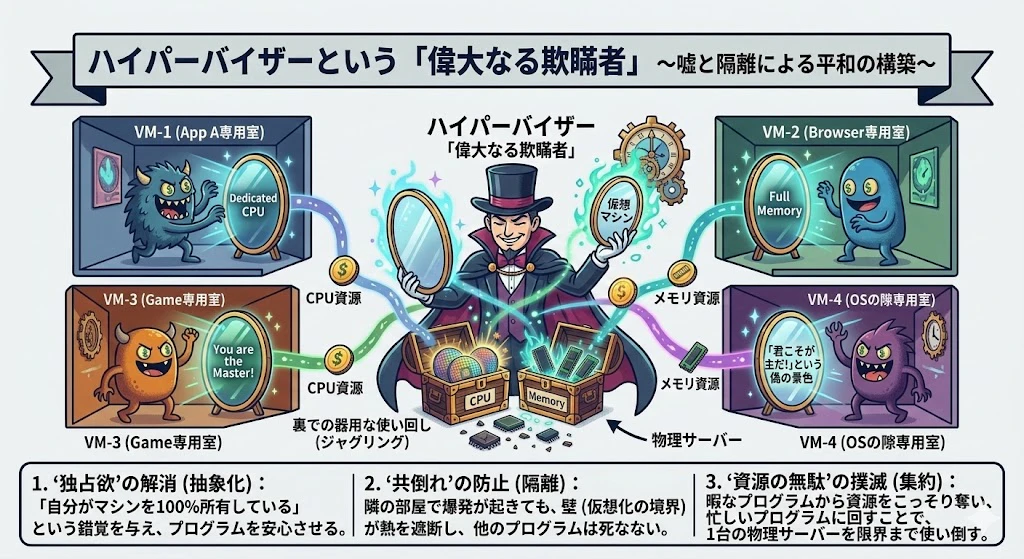 第2章「ハイパーバイザーという偉大なる欺瞞者」