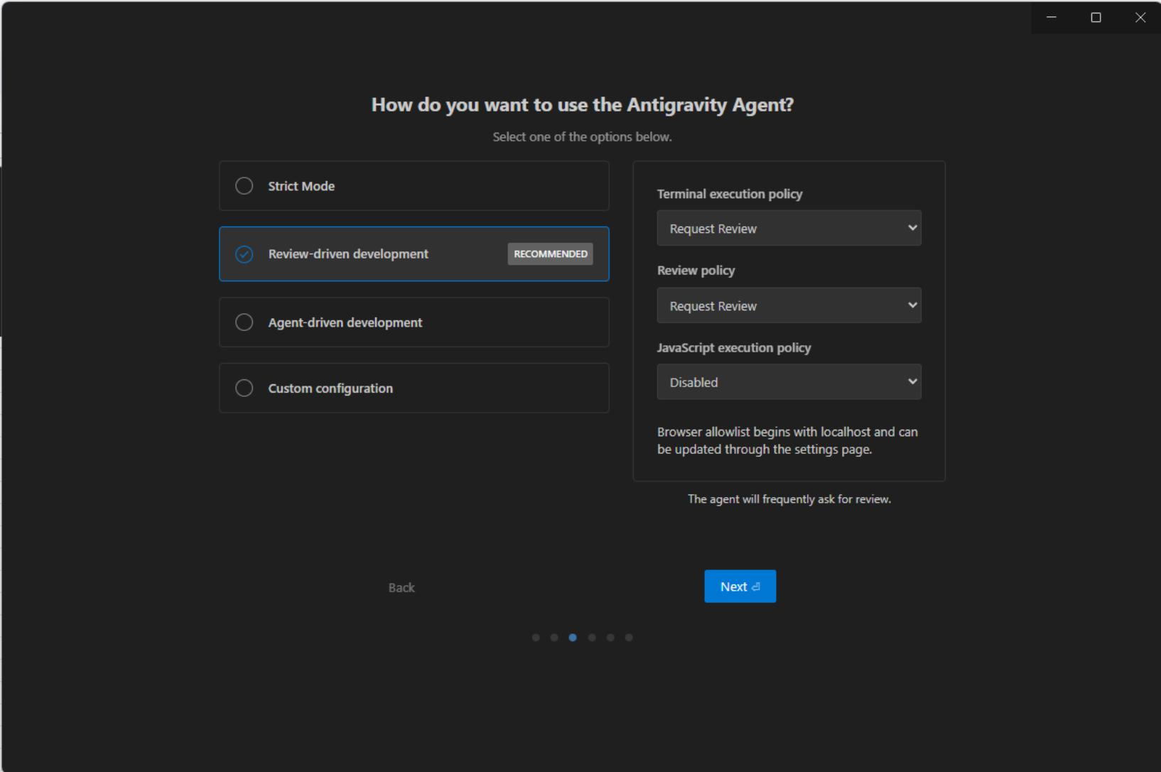 Now de you want to use the Antigravity Agent.png