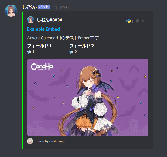 初心者に捧ぐdiscordのembed入門 Qiita 初心者に捧ぐdiscordのembed入門 Qiita