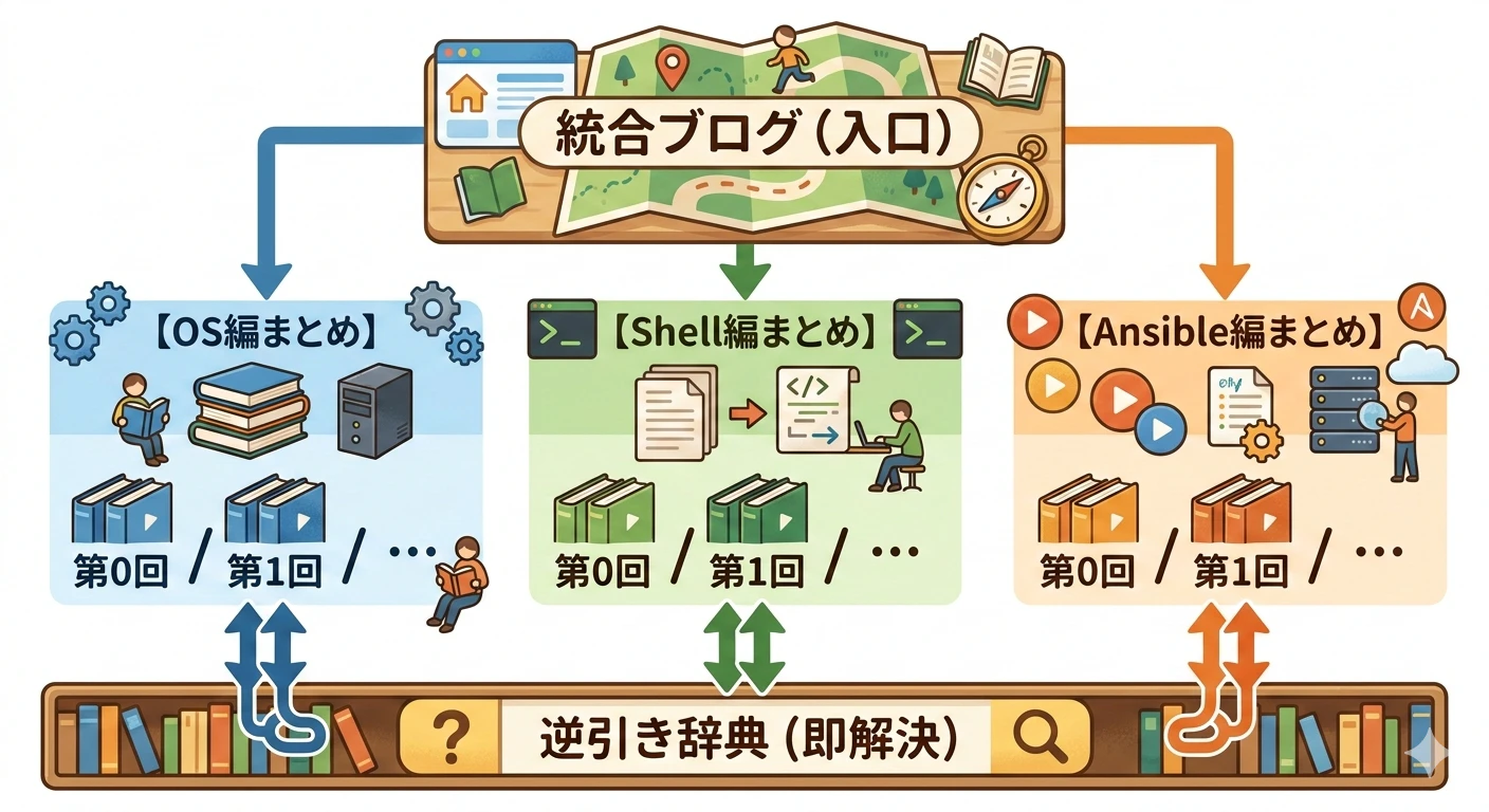 Ansibleが理解できない理由はLinuxにあった(統合ブログ全体図).png