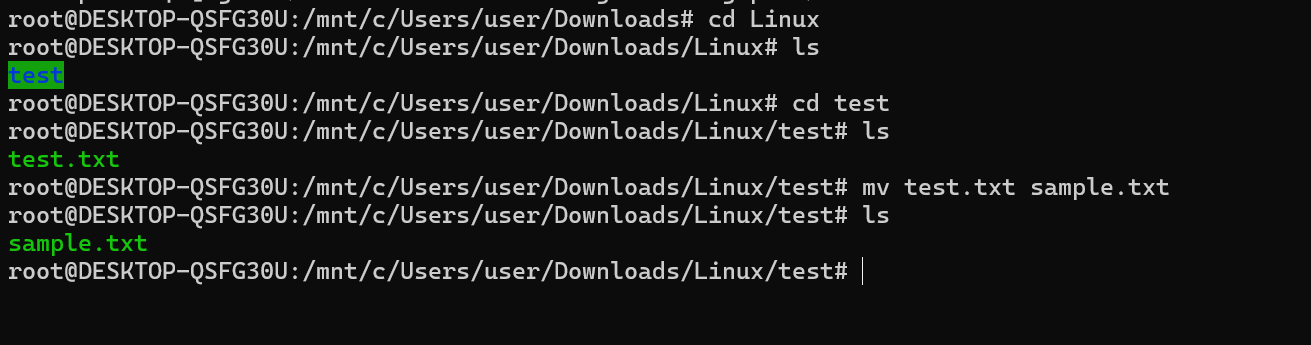 ファイル名変更結果