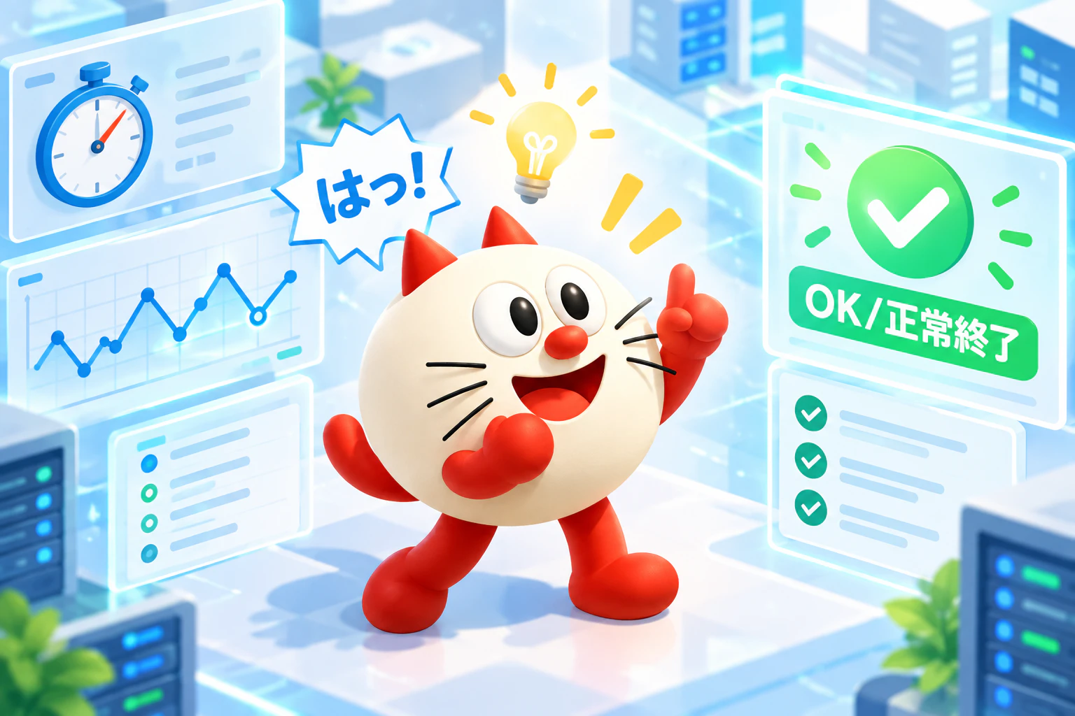 性能(処理時間)と機能(正常終了)の認識ギャップに気づくエフティーアドニャン