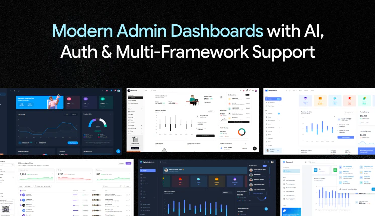 Modern-Admin-Dashboards-with-AI-Auth-Multi-Framework-Support-COver.png
