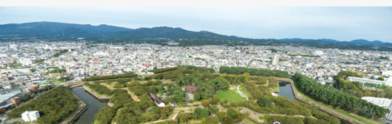 検証に用いた五稜郭の写真