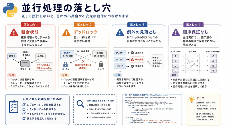 図138 並行処理の落とし穴