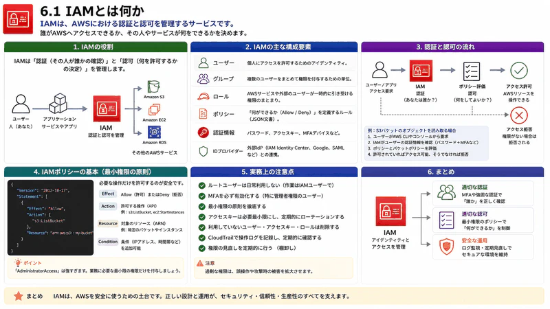 6.1 IAMとは何か