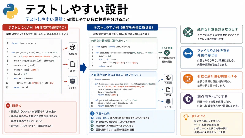 図097 テストしやすい設計