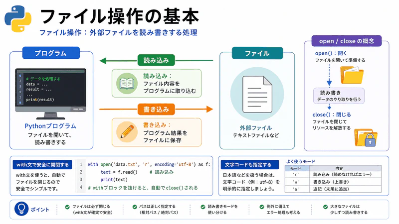 図065 ファイル操作の基本