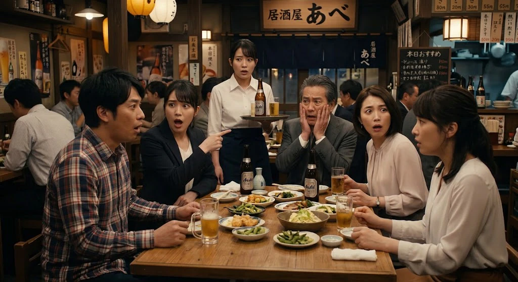 全員同じ顔になって困惑するシチュエーションコメディ