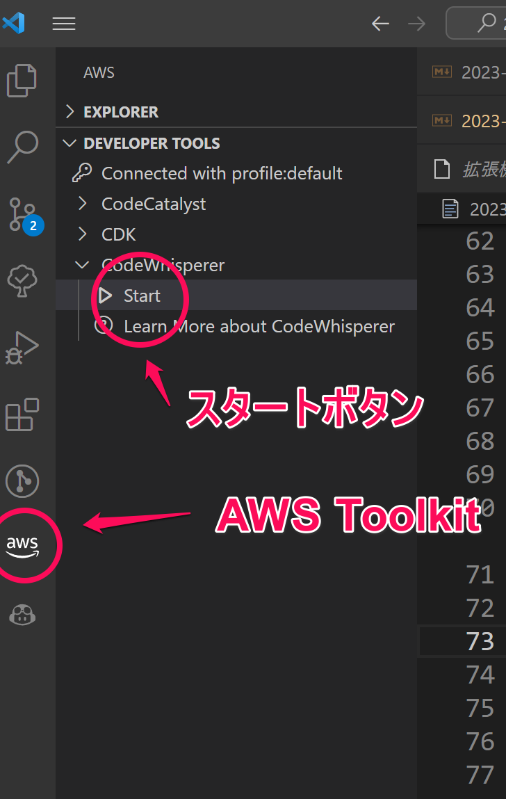 1.1 VSCode左サイドバー画面.PNG