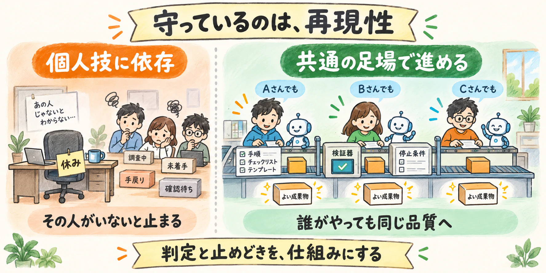 守っているのは速さではない