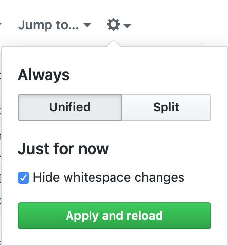 Githubのプルリクエスト上で W 1 で半角スペース無視が便利な件 Qiita Githubのプルリクエスト上で W 1 で半角スペース無視が便利な件 Qiita