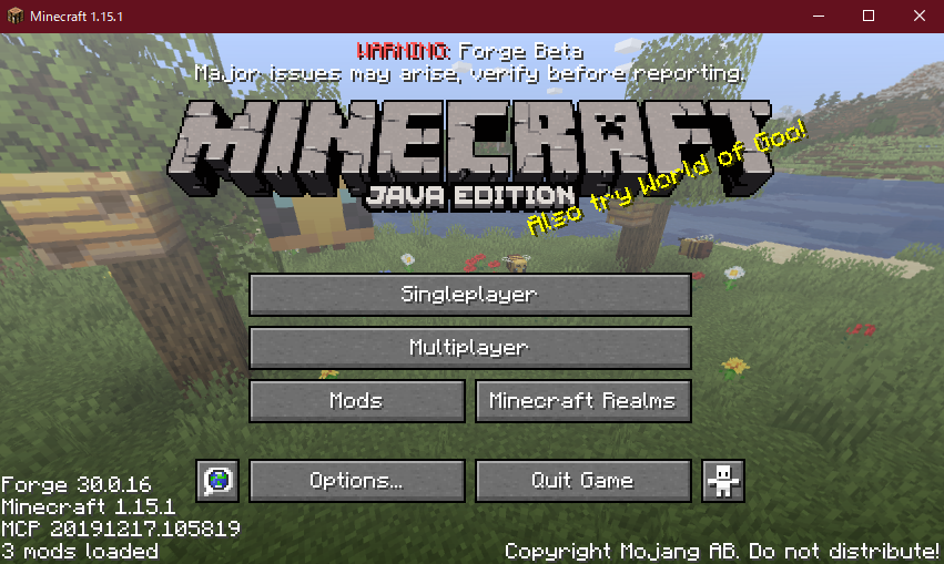 Minecraft Forge 1 15 1でmoddingをしてみる 開発環境の構築 複数バージョン対応 Intellij Idea Qiita Minecraft Forge 1 15 1でmoddingをしてみる 開発環境の構築 複数バージョン対応 Intellij Idea Qiita