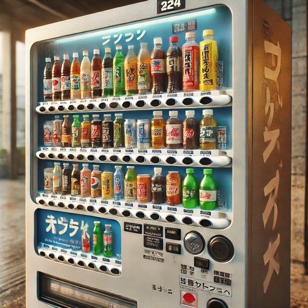 自動販売機のUI例