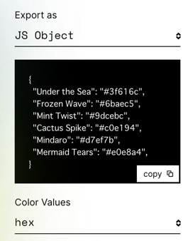 1個目：JavaScriptのオブジェクト・16進数