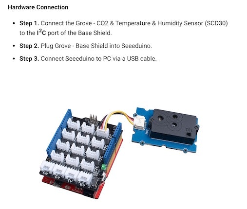 Groveケーブルの接続