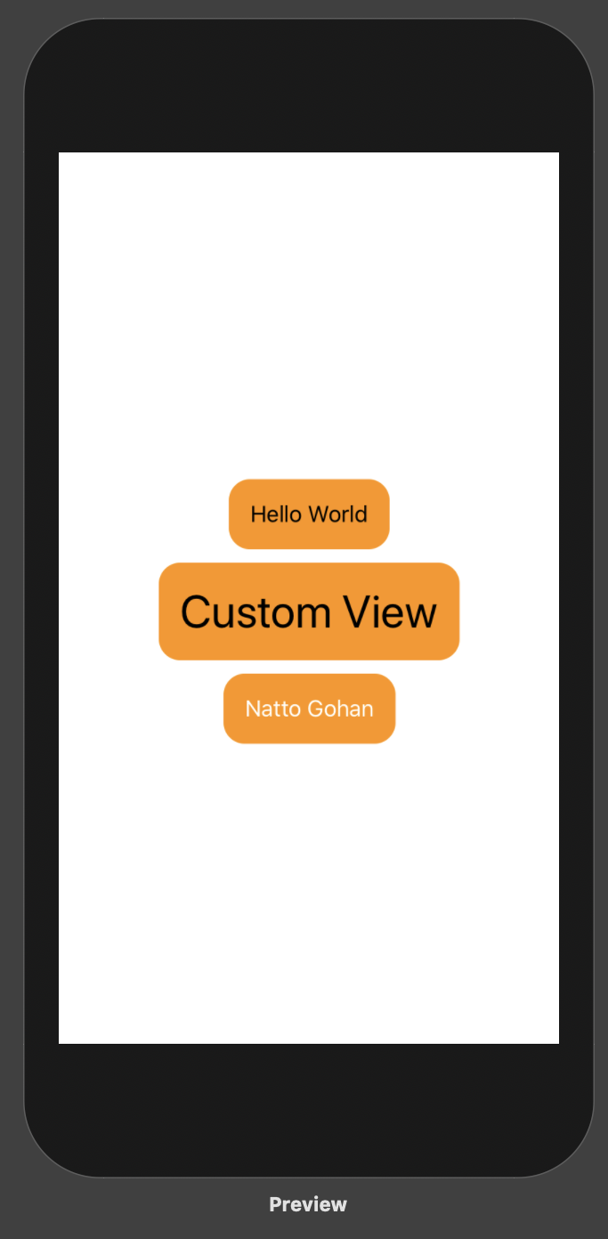 Custom Viewに View Modifierを使う