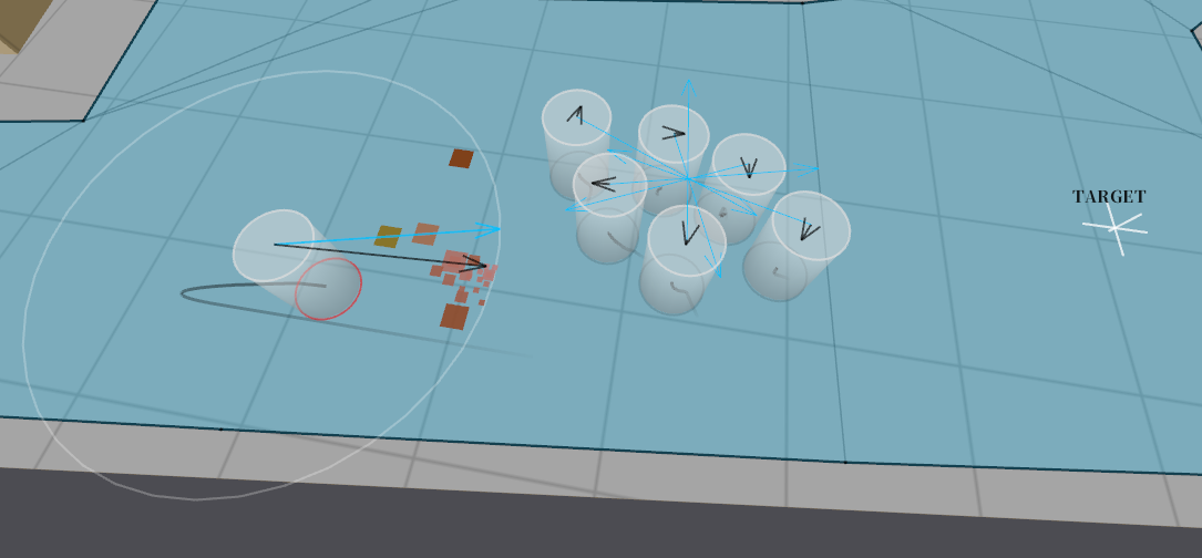 他のエージェントのせいでペナルティーが増加している様子 Show VO.png