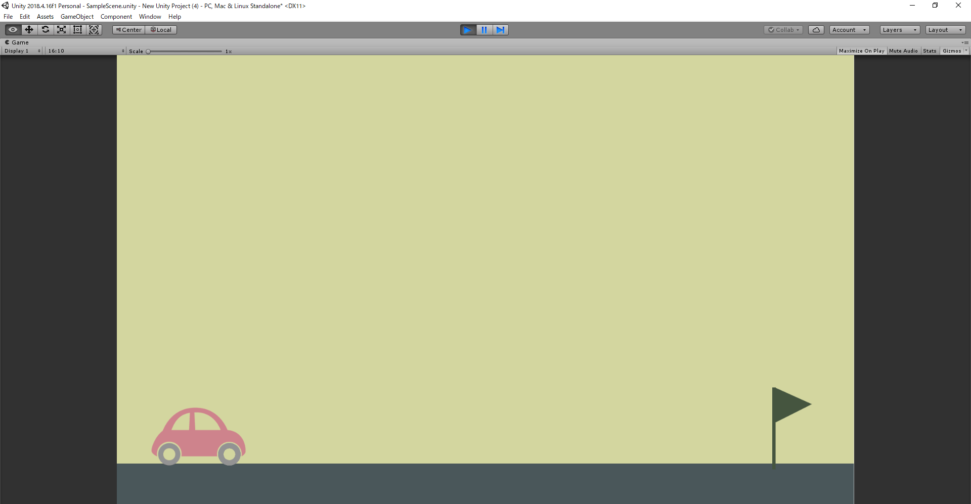 Unity 2018.4.16f1 Personal - SampleScene.unity - New Unity Project (4) - PC, Mac & Linux Standalone DX11 2020_04_01 19_29_09.png