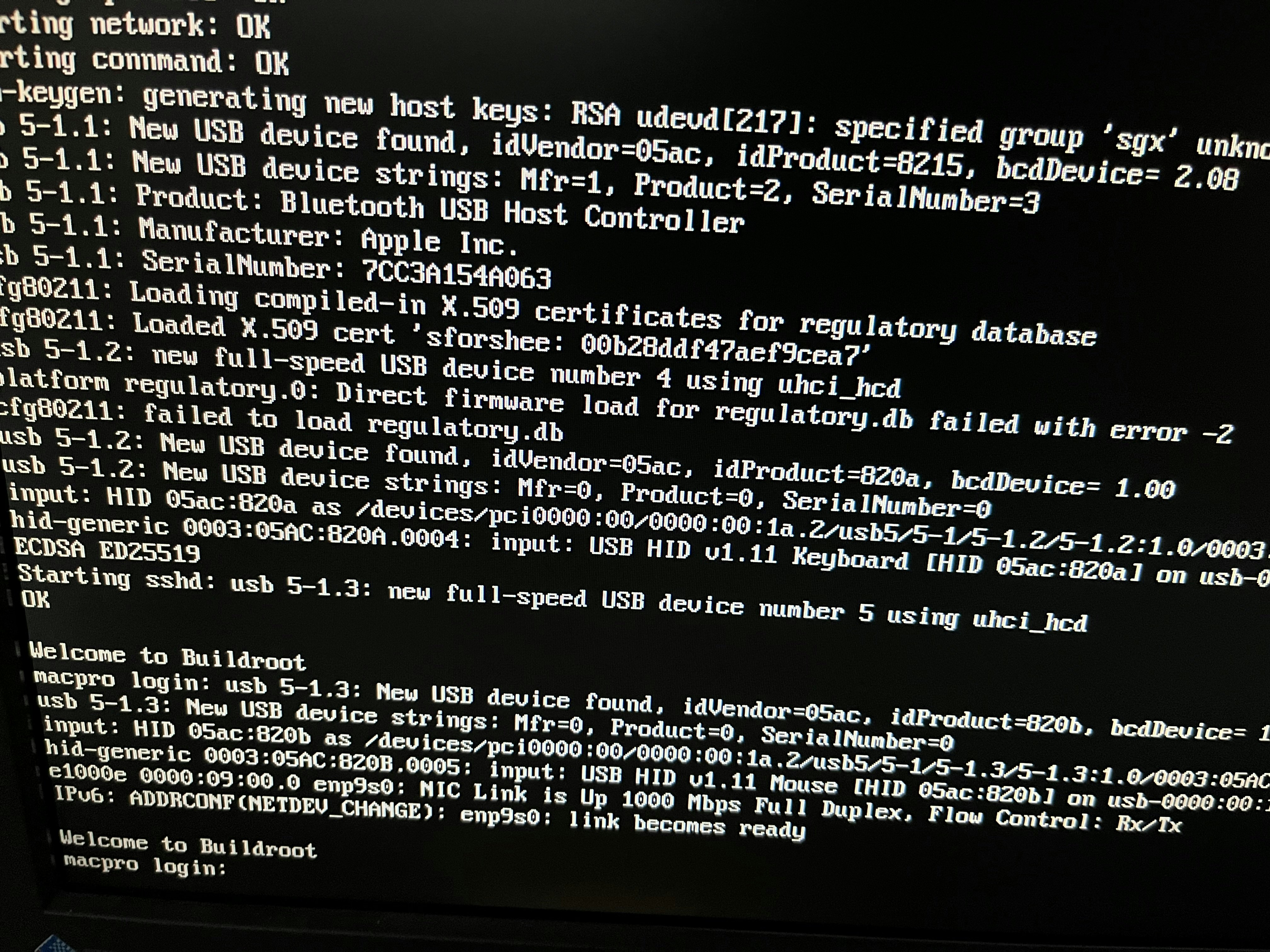 ログインが動いていた!