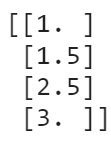 numpy.interpでのalign_corners=False