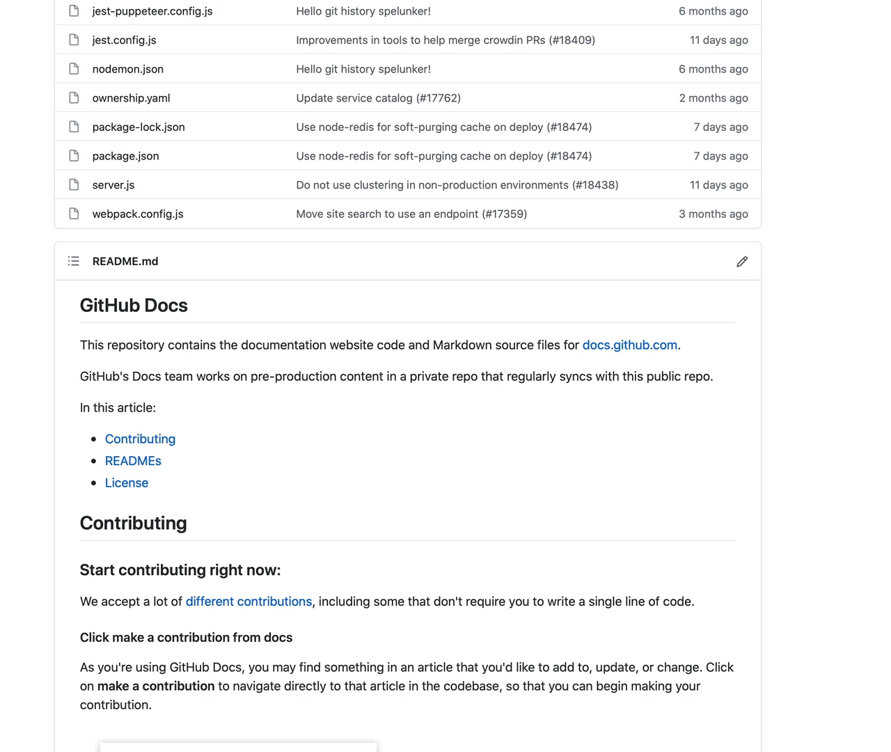 Table of Contents support in Markdown files | GitHub Changelog Table of Contents support in Markdown files | GitHub Changelog