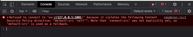 because it violates the following Content Security Policy directive: " default-src 'self'". Note that 'connect-src' was not explicitly set, so ' default-src' is used as a fallback. - Qiita because it violates the following Content Security Policy directive: " default-src 'self'". Note that 'connect-src' was not explicitly set, so ' default-src' is used as a fallback. - Qiita