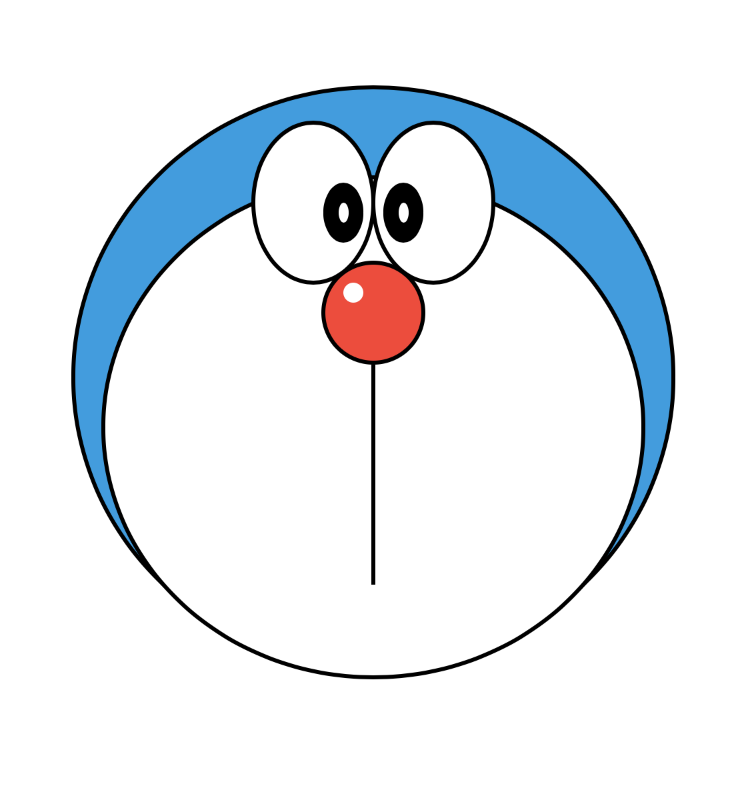 Swiftuiで作るドラえもん 顔編 Qiita Swiftuiで作るドラえもん 顔編 Qiita