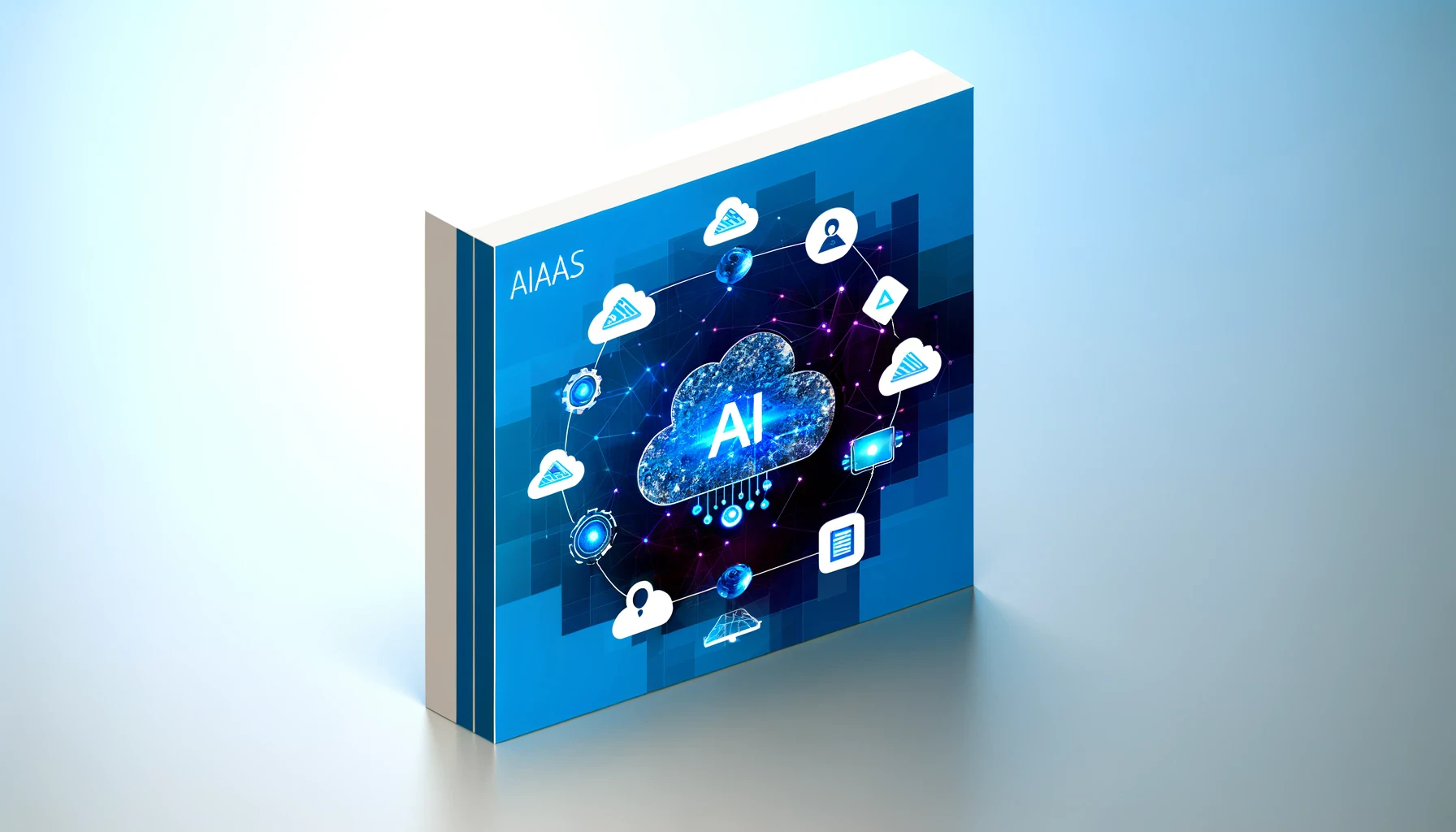 DALL·E 2024-05-11 21.39.53 - Create a captivating cover image for a blog post about AI as a Service (AIaaS). The image should include elements representing artificial intelligence.png