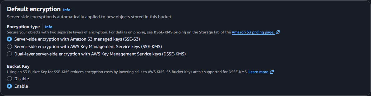 Default Encryption