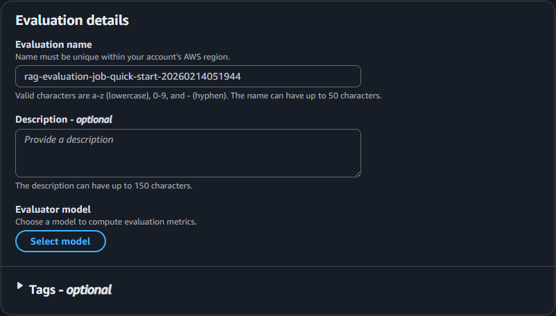 Evaluations: 評価モデルの選択